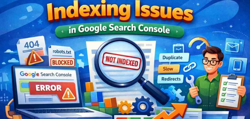 page indexing issues gsc