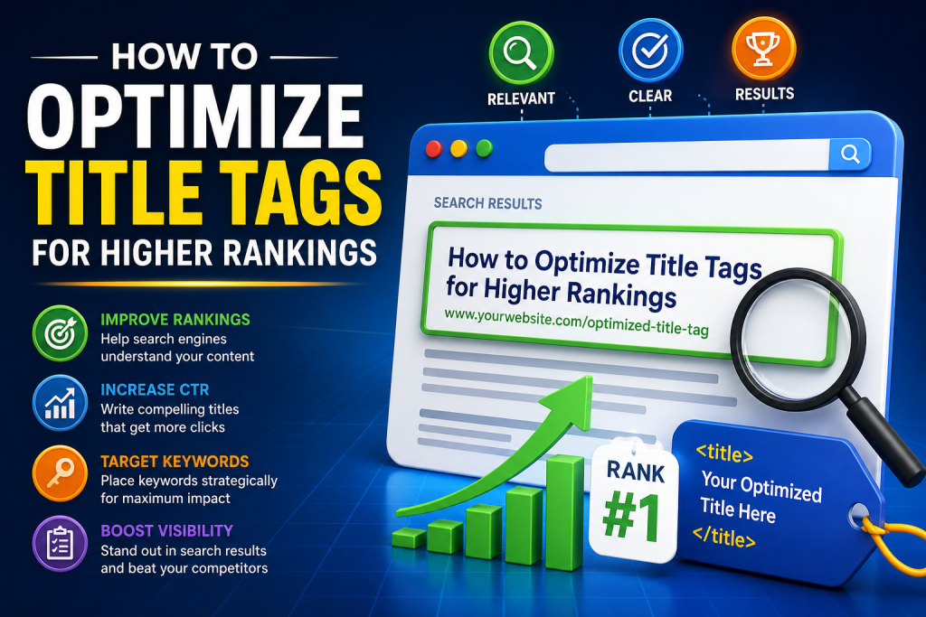 How to Optimize Title Tags for Higher Rankings (2026 Guide)