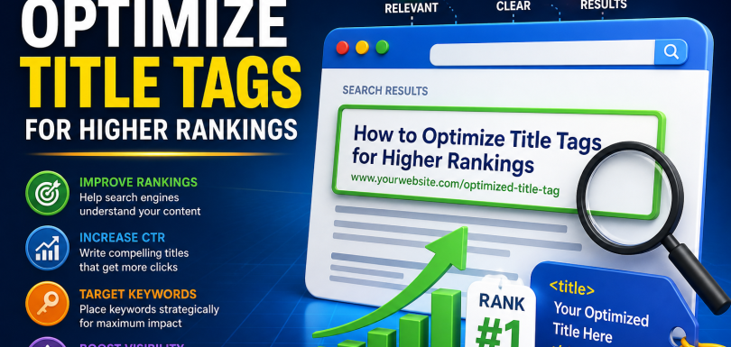 How to Optimize Title Tags for Higher Rankings (2026 Guide)