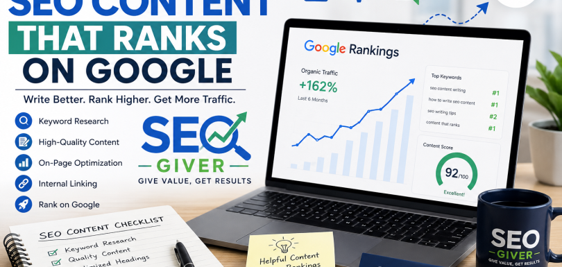 seo content that ranks on google